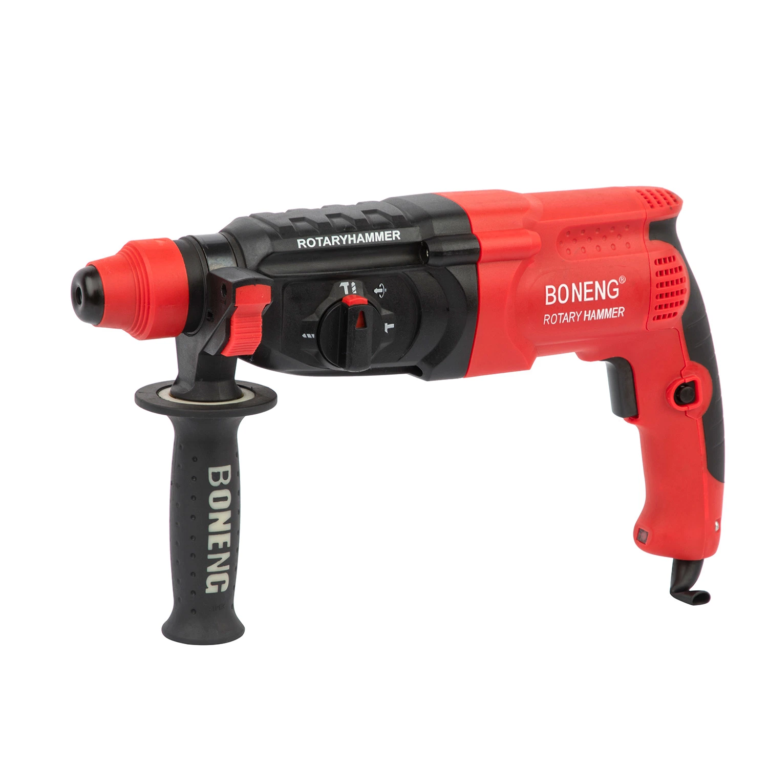 800W 26mm 3 Functions Go Forward and Reverse Switch LED Light Rotary Hammer