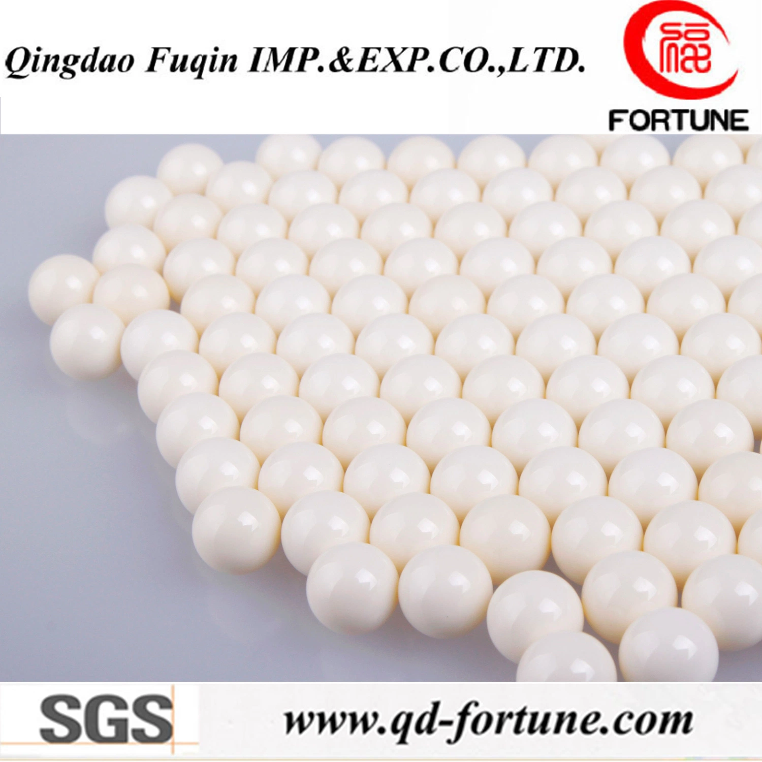 Super Precision 0.8mm-30mm Alumina Al2O3 Zro2 Si3n4 Ceramic Ball for Bearings/Valves/Linear/Automotive