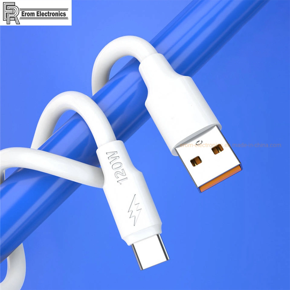 Fábrica de China buena calidad cargador USB precios baratos para el iPhone cable de transferencia de carga rápida cable de datos 6A 1m 2m en Stock para Lightning