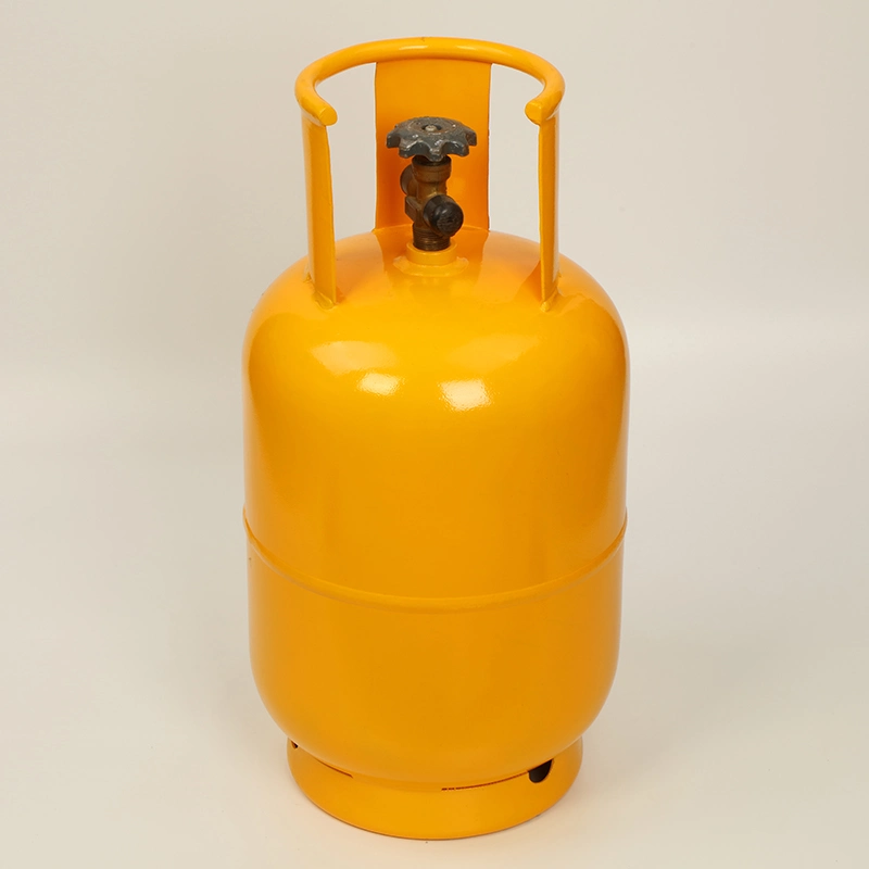 Custom Valve Home Cooking LPG Gas Tank Cylinder 13kg with Portable Handle for Transportation