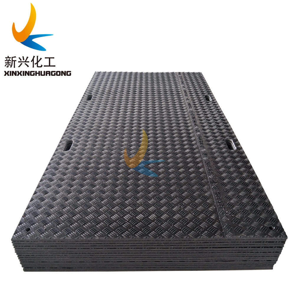 Plastic Composite Road Plate Polyethylene Road Access Mats