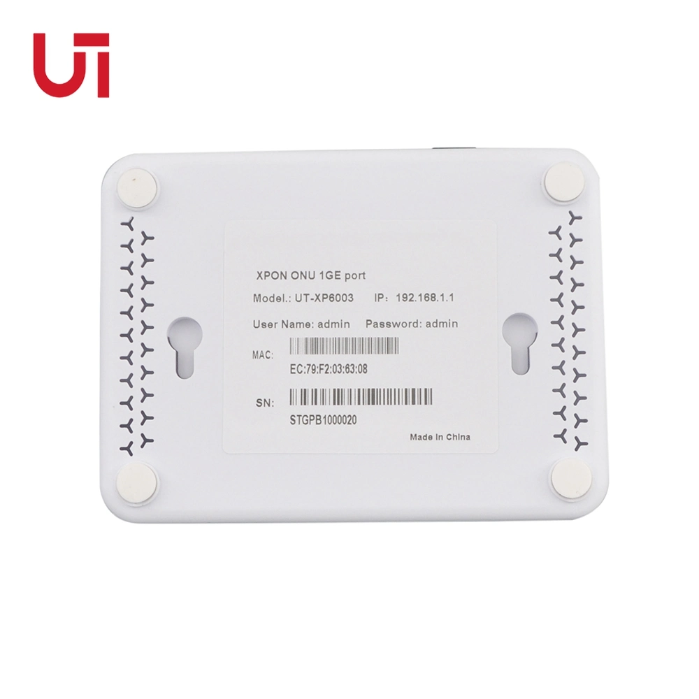 Ut-XP6103 1GE FTTH Fibra Xpon ONU ONU adecuado para Gpon Tho y Epon Olt barata Precio Mini ONU