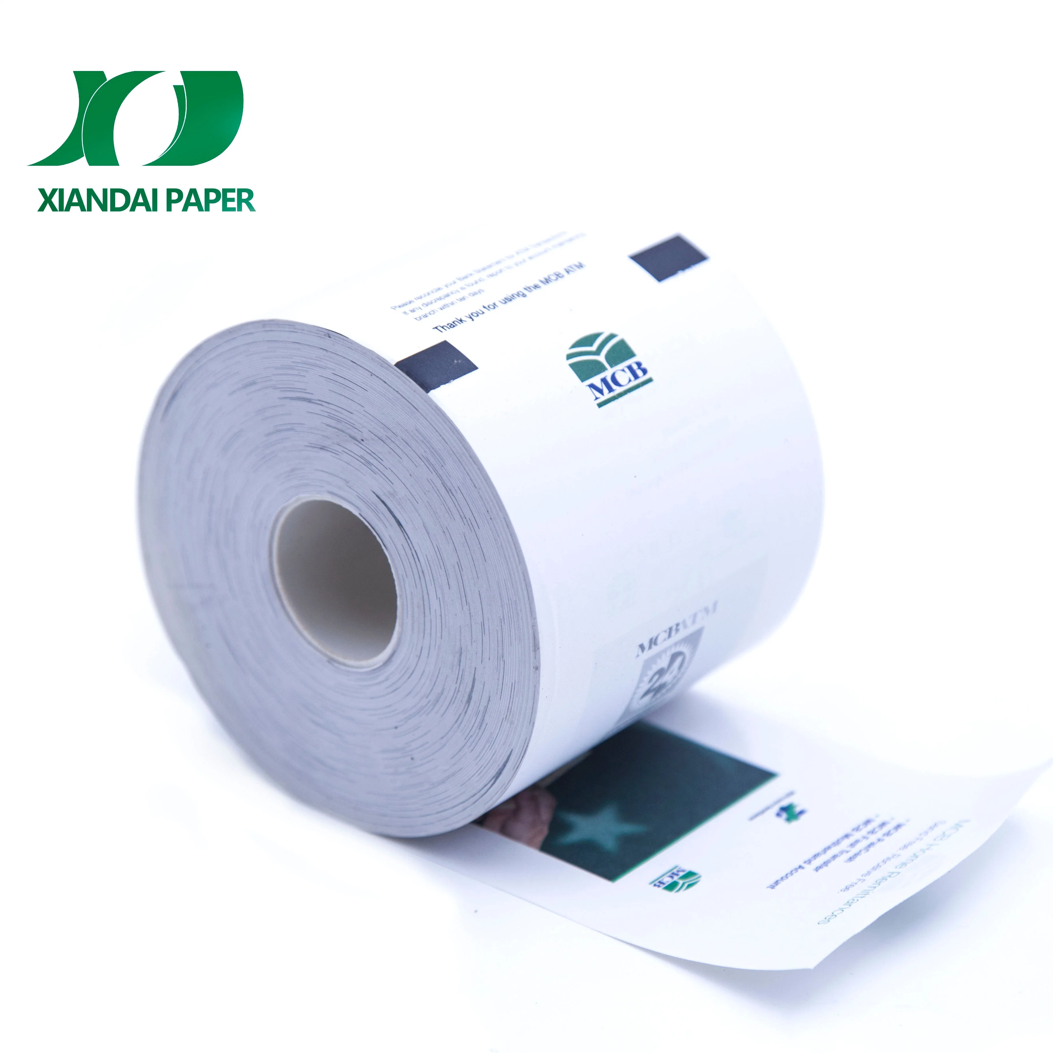 Proveedor más grande bien aceptada en rollos de papel térmico precio personalizado con la impresión de factura