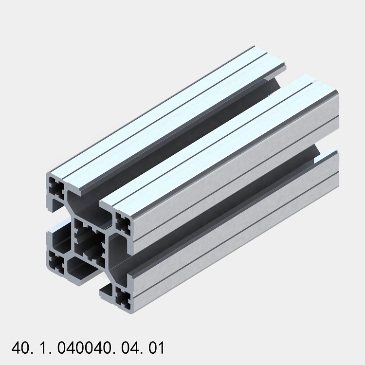 Custom 6063 20 30 40 45 50 60 serie anodizado Sistema de bastidor modular extruido de ranura T del proveedor de perfil de aluminio industrial Perfil de extrusión de aluminio