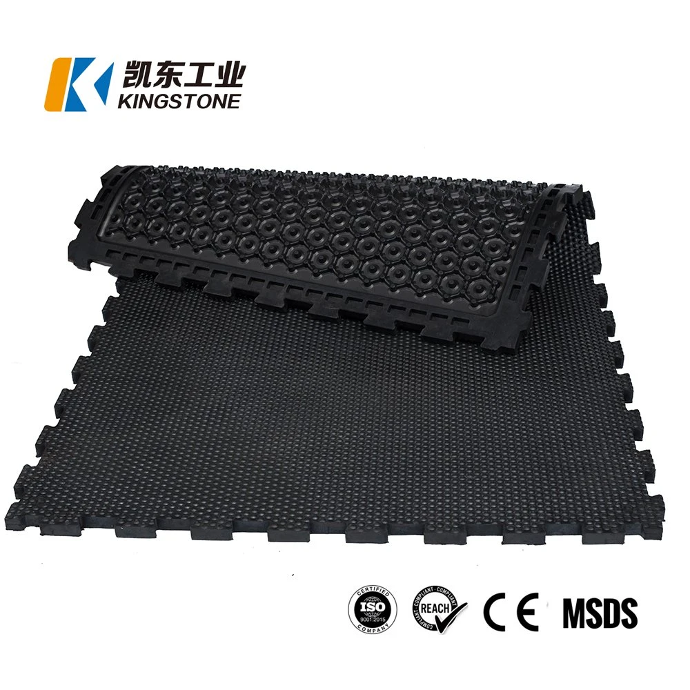 Rubber Dairy Cow Mats Dairy Rubber Mat Flooring for Cow Comfort