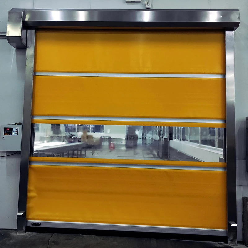 Factory Direct Sale Automatic PVC Fast Roller Shutter Doors