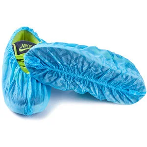 Blue Color PP Non Woven Disposable Waterproof and Dust Proof Shoe Covering