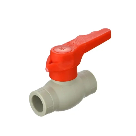 Green PPR Double Union Ball Valve