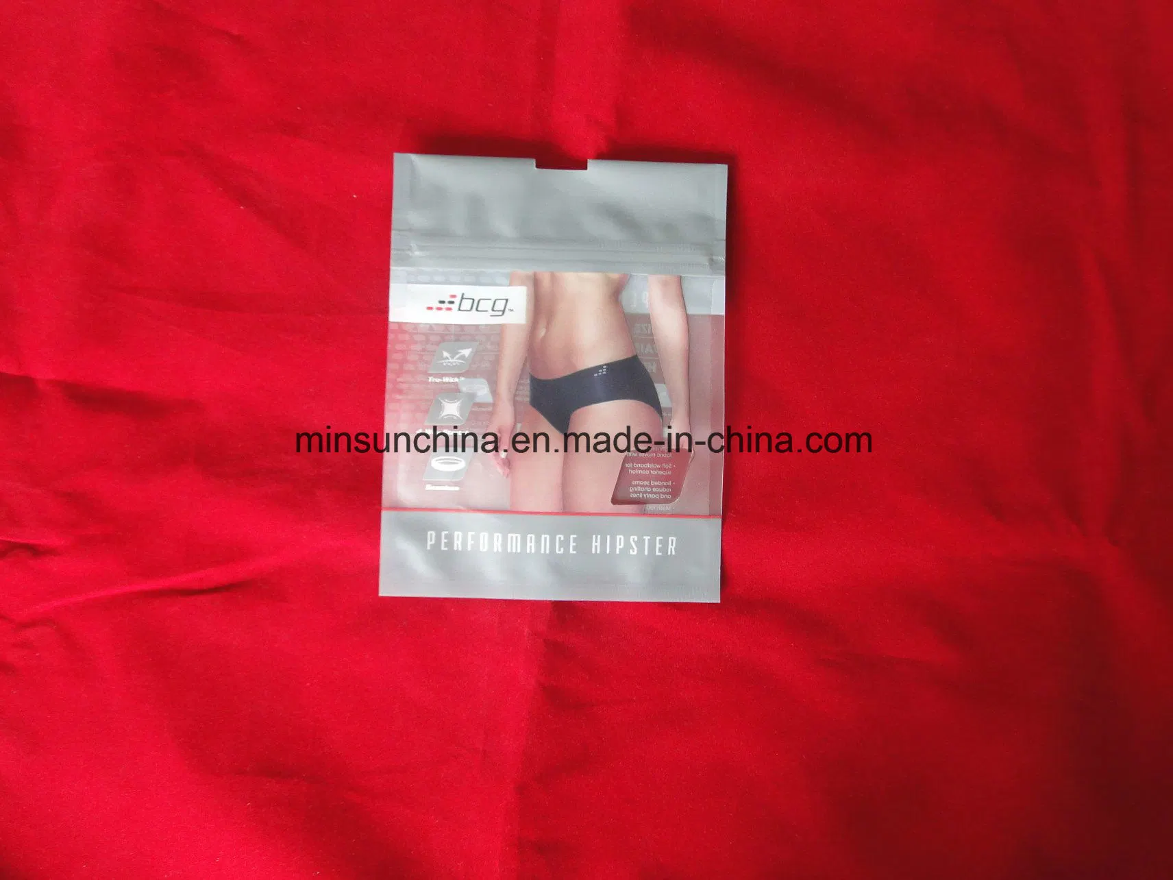 Customized Logo High-Grade Underwear Color Plastic Bag Bath Agent Packaging Bag