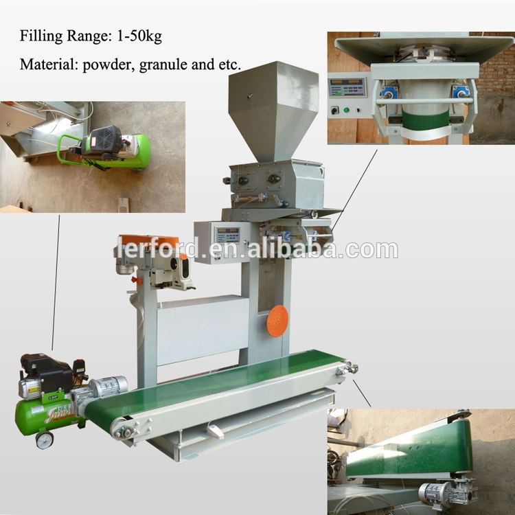 Small Scale Vertical Granule Packaging Food and Feed Bag Packing Machine