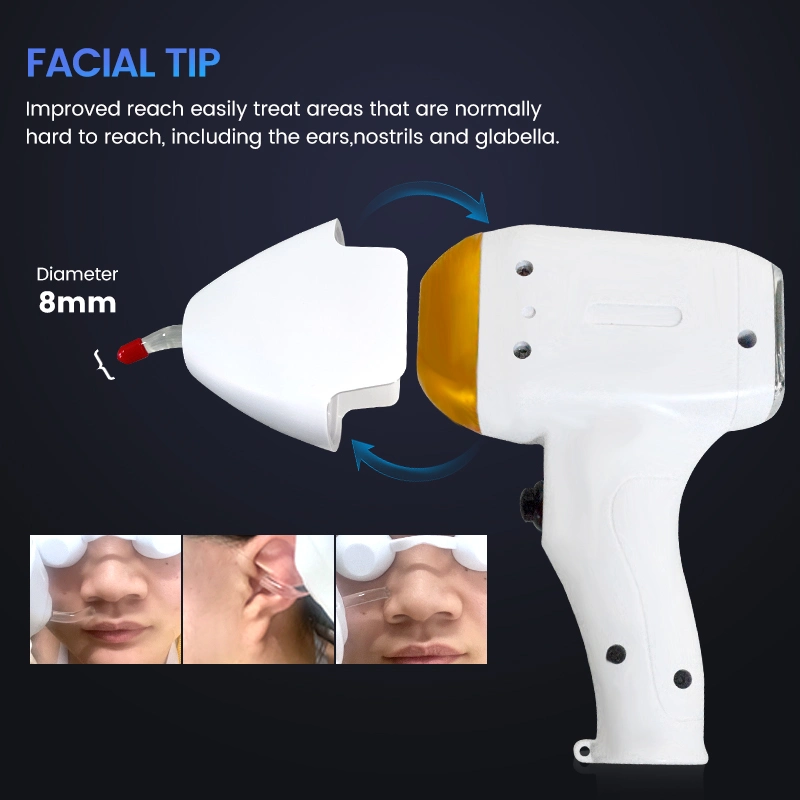 2in1 Ice Diode Laser Pico Acne Removal Equipment