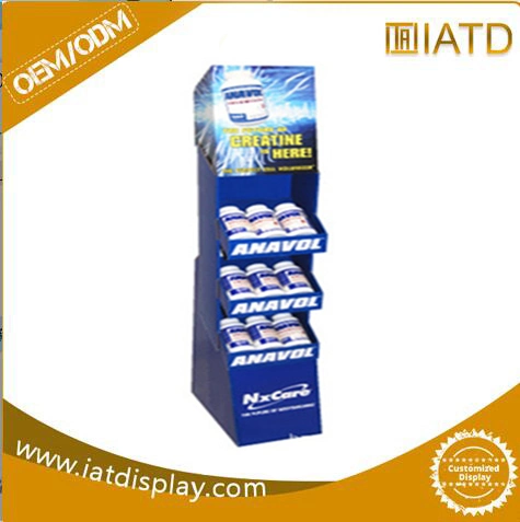 Store Custom Pop Cardboard Floor Displays for Dental Care Product