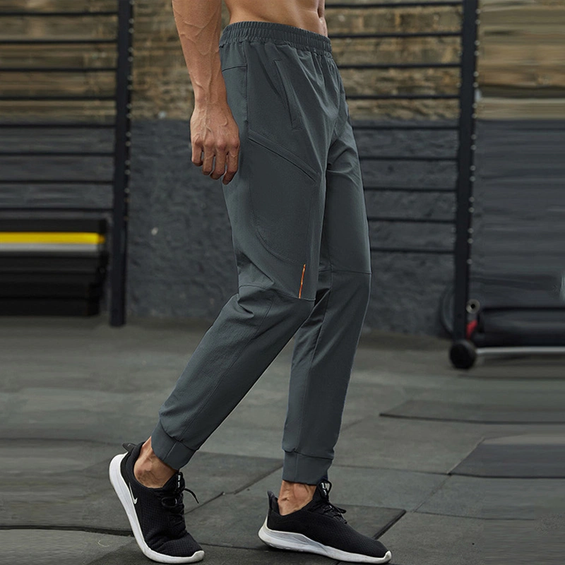 New Design 90% Nylon 10% Spandex Running Leisure Loose Sweatpants Men Custom Pants Track Pants