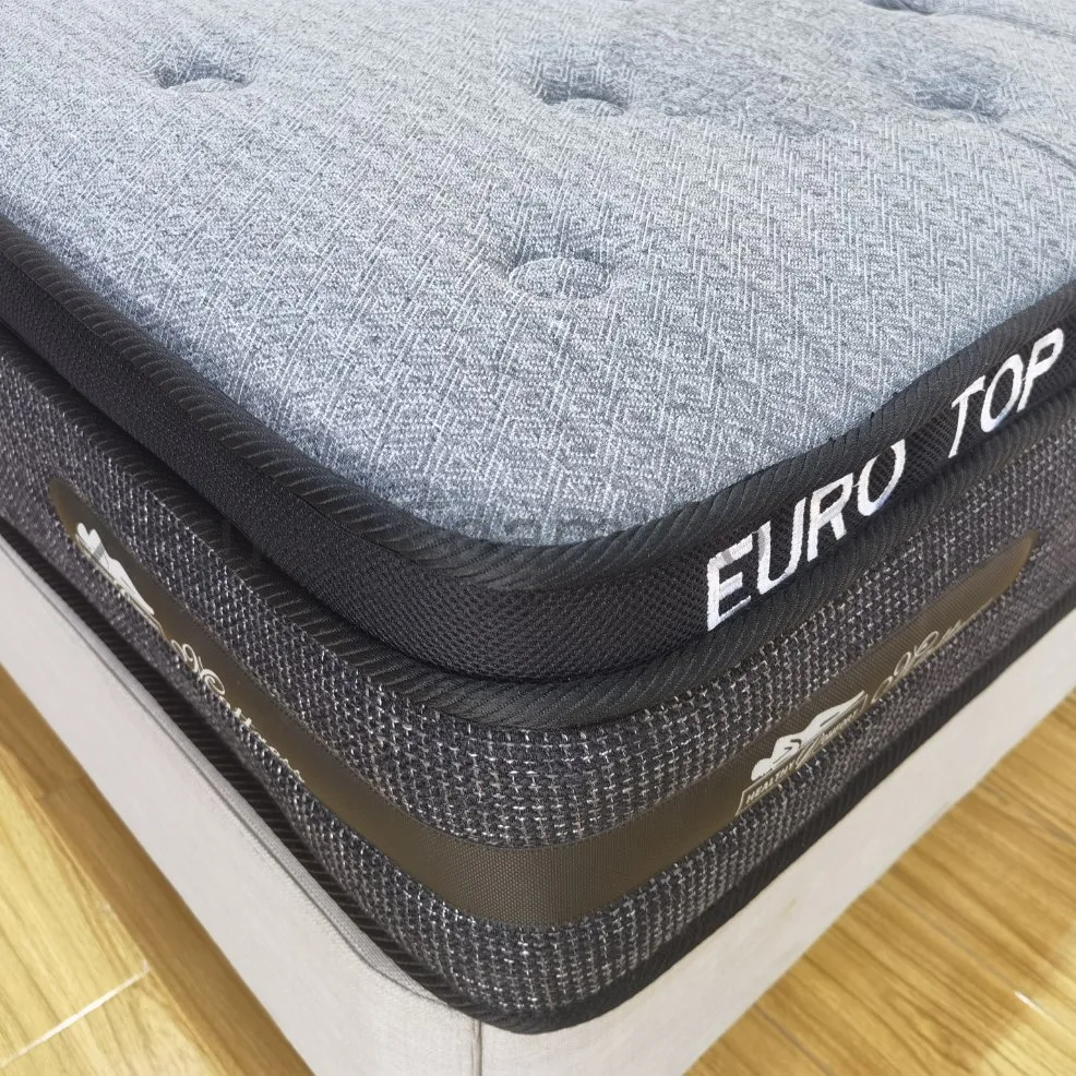 Top Quality Bed Mattress Bedding Coil Spring Mattress Flat Packed Mattress for Hotels