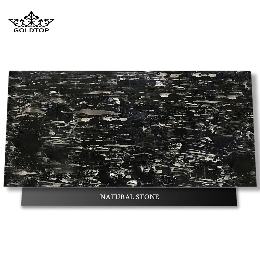 Black Marquina Floors Tiles Kitchen Countertops Worktop Table Tops Bathroom Vanity Wall Panels Natural Stone Slab Marble