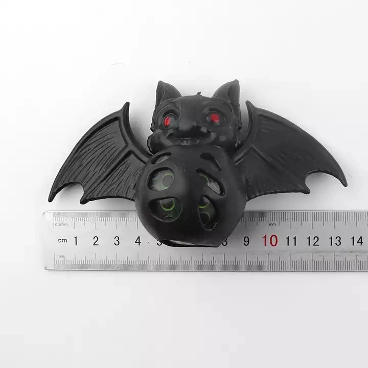 Halloween Novelty Spoof Antistress Bat Fidget Squishies Stress Relief Toy