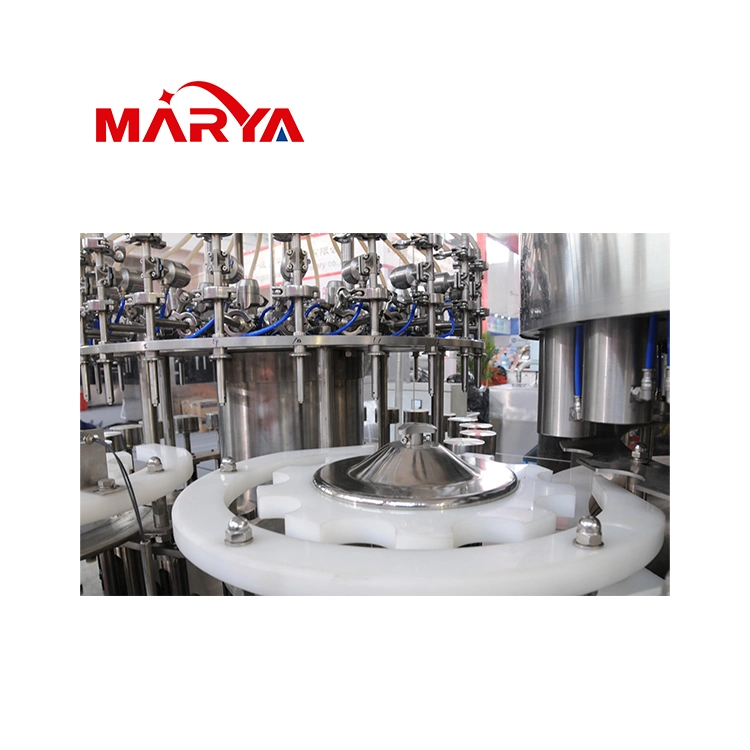 Marya Automatische Sterile Laborglasflasche Normale Salzfüllmaschine 1000-21000bph