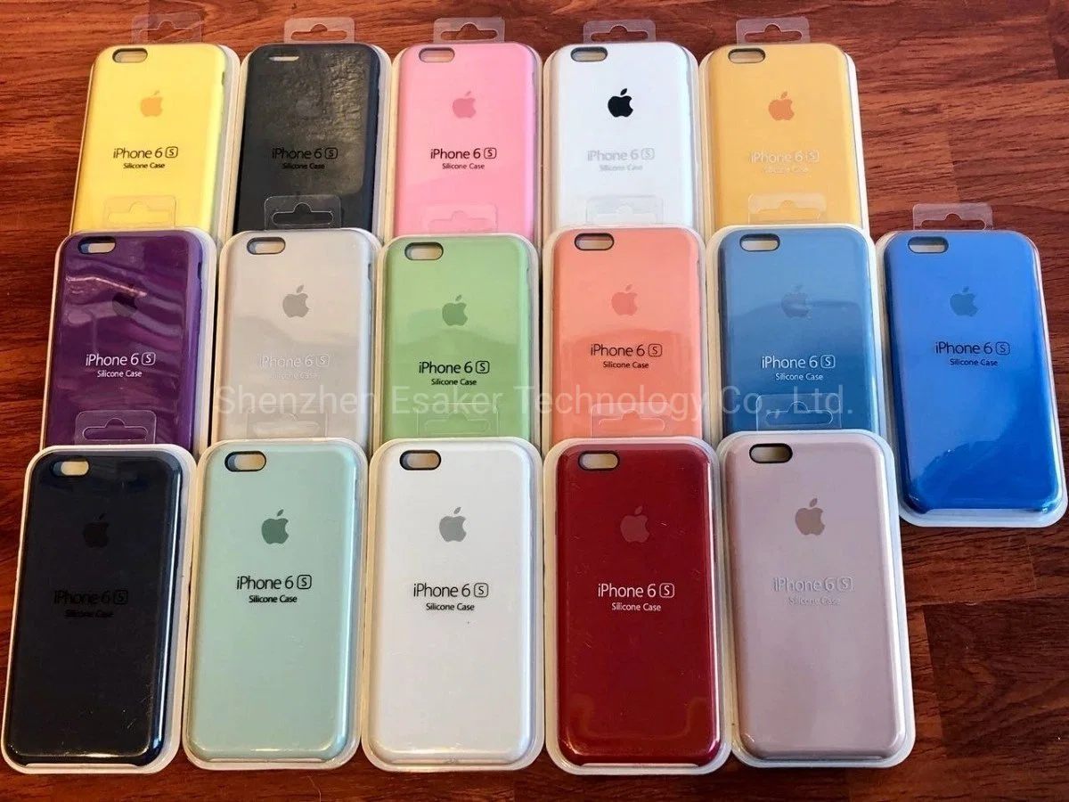 Accesorios de Telefonía Móvil Calidad Original precio de fábrica del teléfono de silicona para iPhone