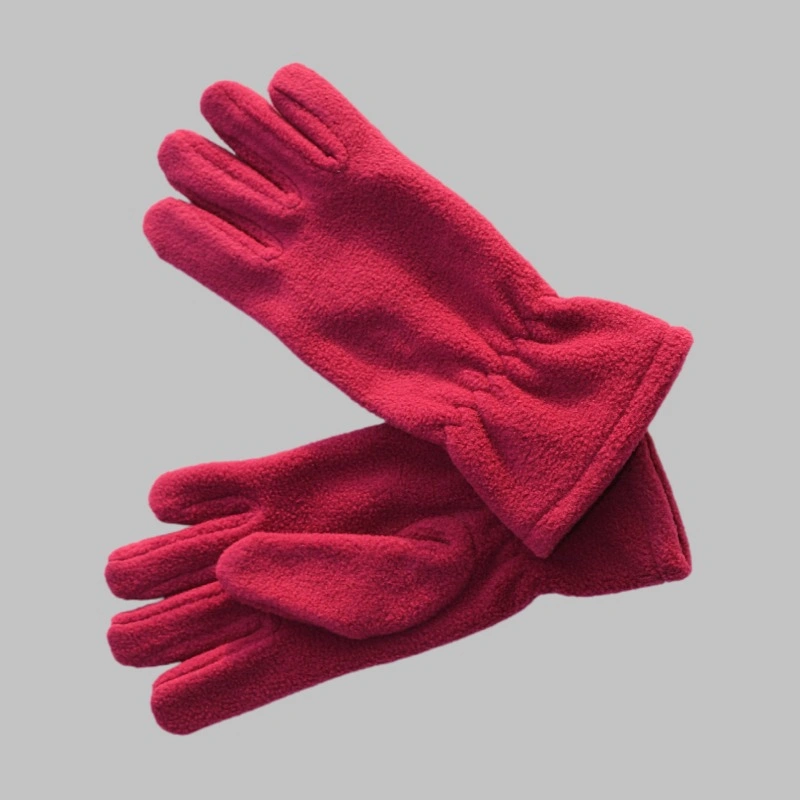 Beliebte Outdoor-Ski-Sport Günstige Thermal Warm Polar Fleece Handschuhe Für kalten Winter