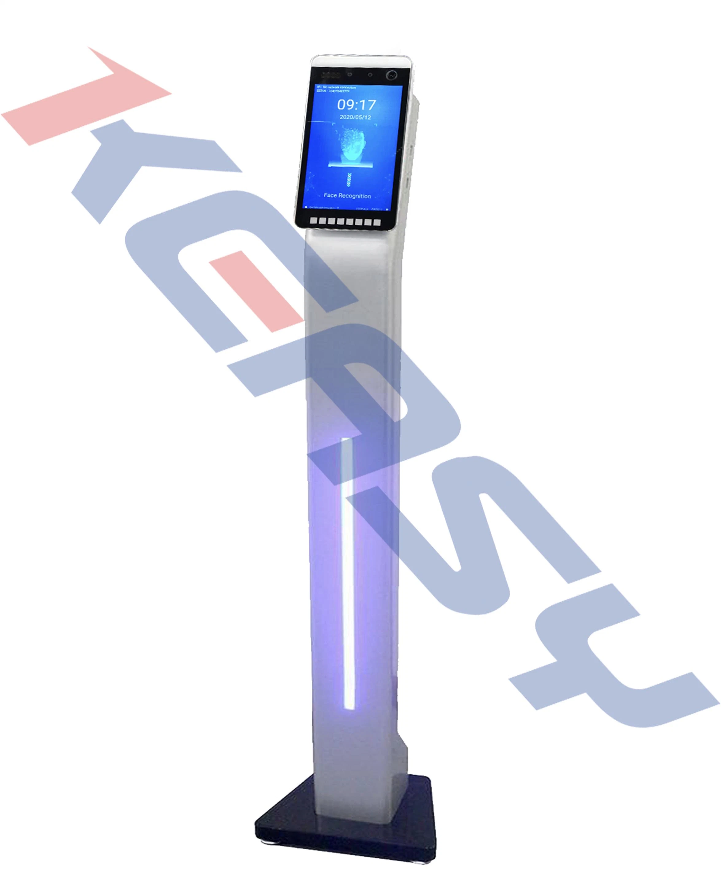 Infrarot-Thermometer Digitale LCD Gesichtserkennung Körpertemperatur Messzeit Anwesenheitssystem