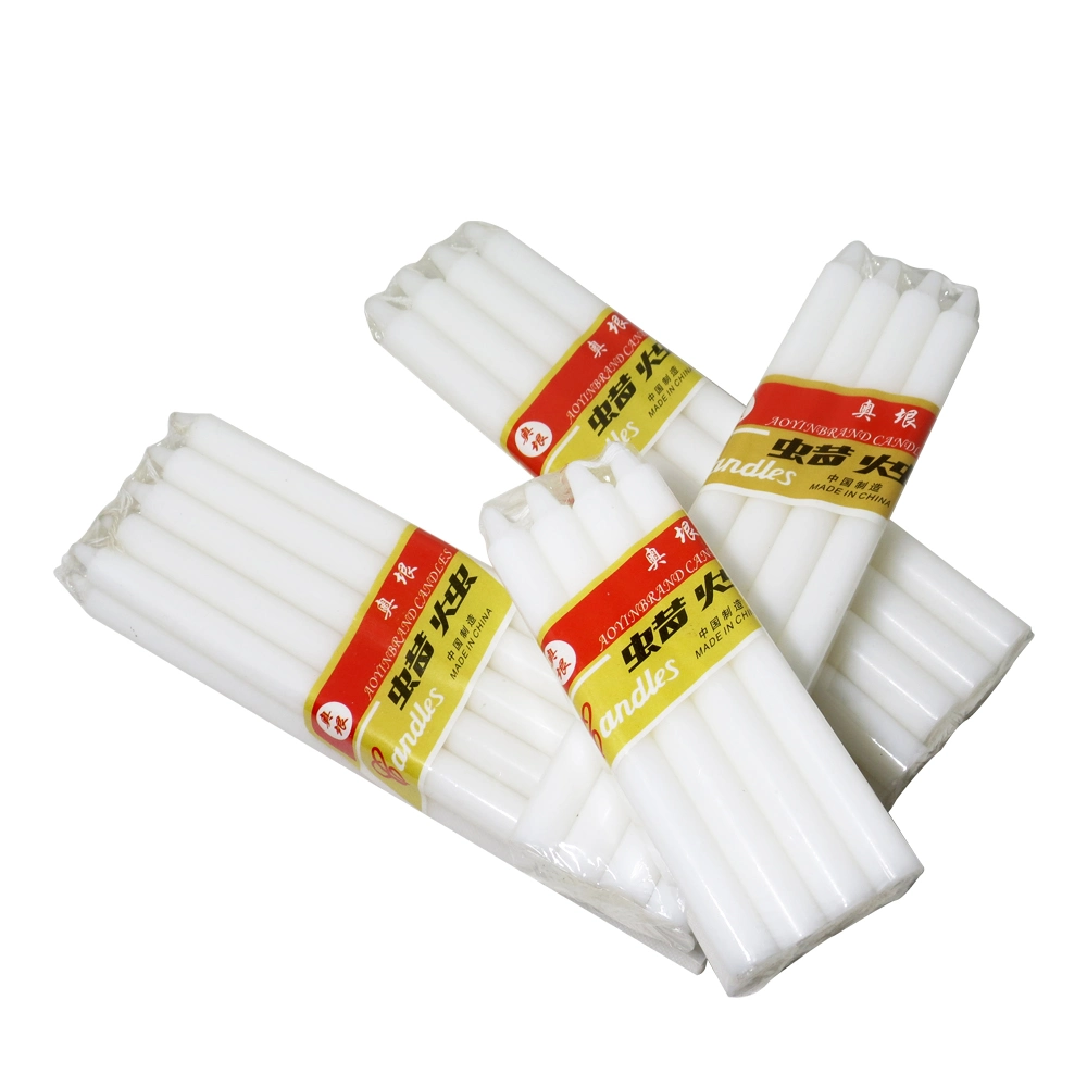 10~100g Candles China Factory Wholesale Paraffin Wax Household Candles for Lighting