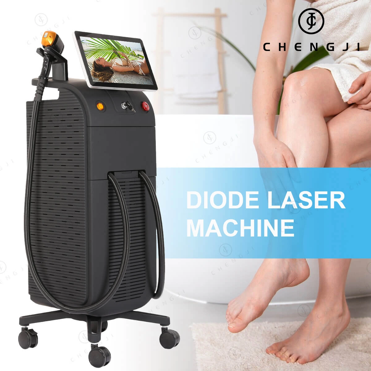 New 4K Screen Laser Hair Removal Diode Laser for Salon Color Touch Screen Larger Image Add to Compare Share Ice Titanium