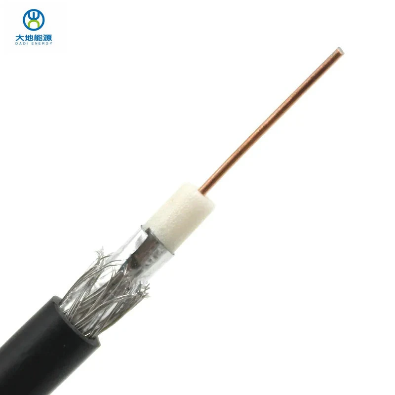 Rg59 2c Coaxial Cable with Power, Siamese CCTV Cable From Factory