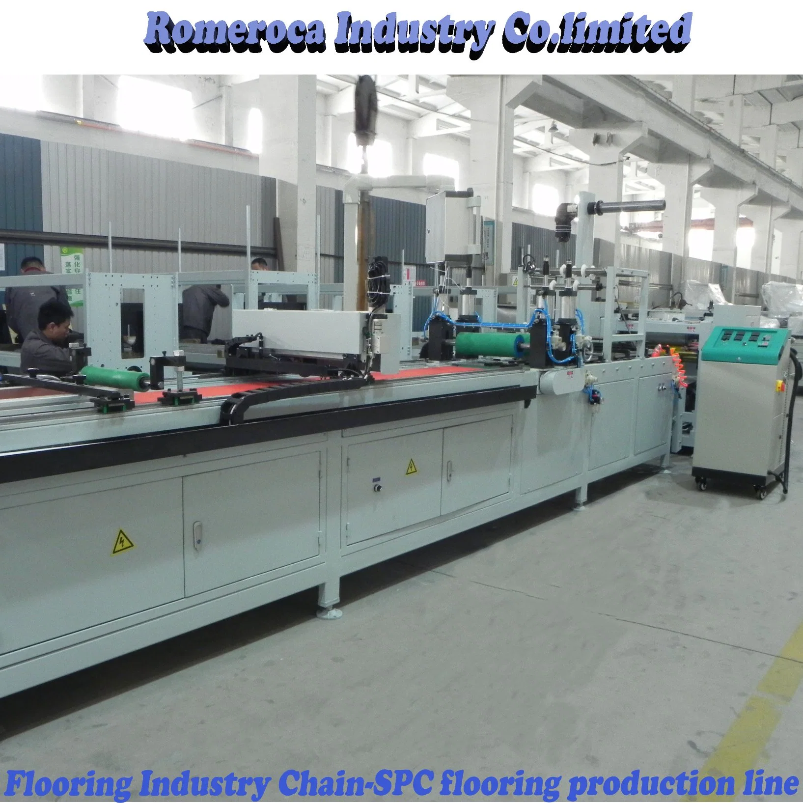 Automatic Hot Melt Glue EVA IXPE Mute Underlay Film Laminating Machine for Spc WPC Flooring