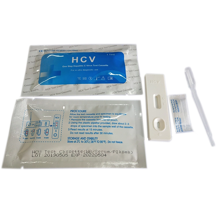 Une étape de VHC Test sanguin rapide de l'hépatite C Virus de l'appareil médical de diagnostic