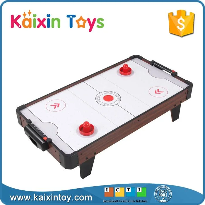 Kid mesa de jogo de hóquei de ar mesa de jogo com adaptador