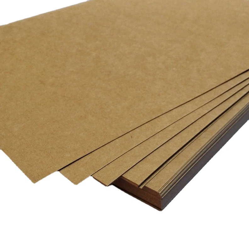 Light Brown Color Uncoated Kraft Paper in Rolls for Packing and Wrapping