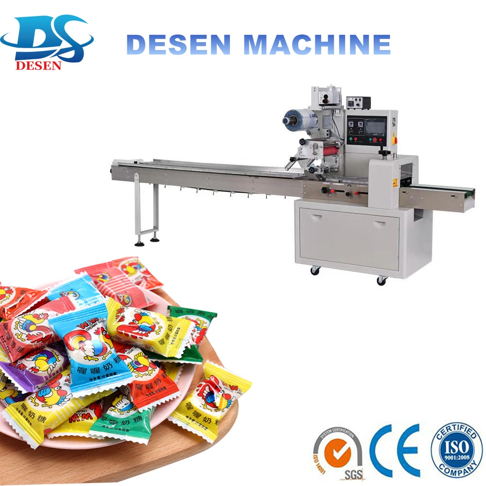 High quality/High cost performance  Popsicle Candy Flow Wrapping Packaging Machine