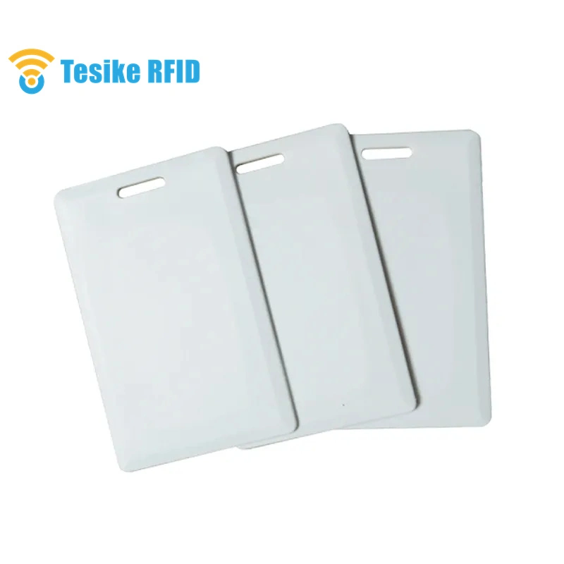 Carte RFID fournisseur Smart Contact IC Chip White Card