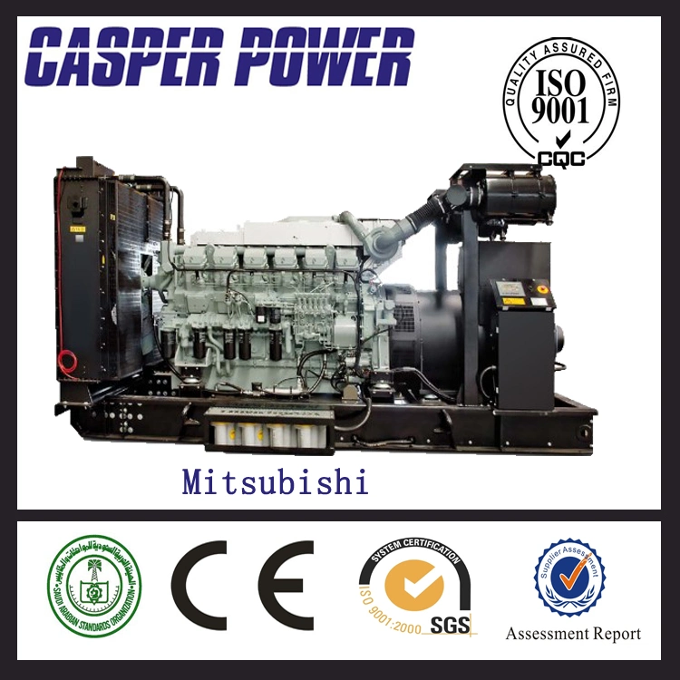 50Hz Mitsubishi Motor 625kVA/750kVA/1250kVA/1375kVA/1500kVA/1750kVA/1875kVA/2050kVA/2250kVA Generador eléctrico