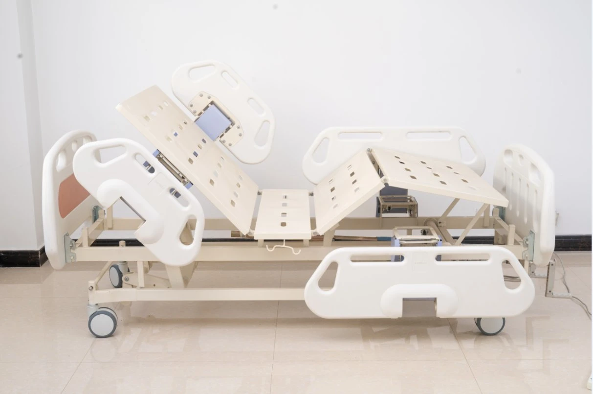 Hospital Furniture Five Function Electric Medical Bed Hospital Bed with CE Certificate