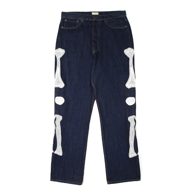 2021 nouveaux produits de mode Tide marque Retro Washed Jeans broderie Pantalons pantalons