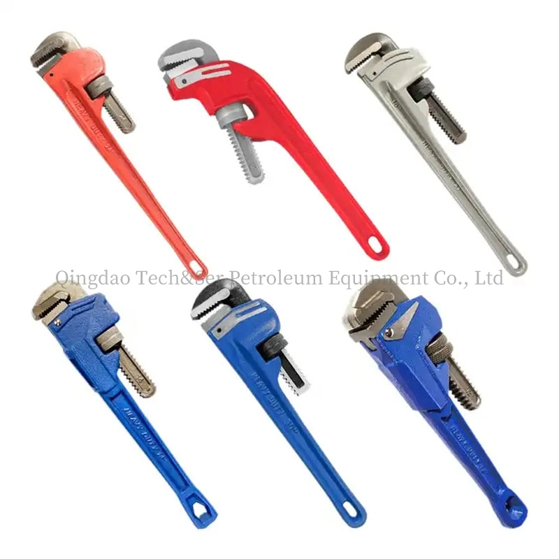 14-Inch Heavy-Duty Shandong Qingdao Pipe Wrench Pipe Fitting Wrench