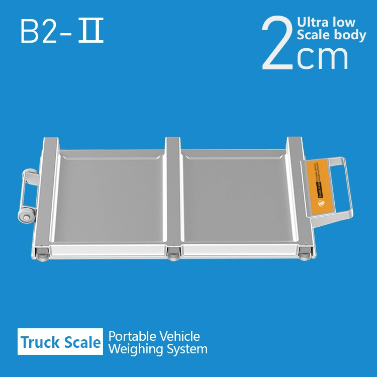 Balance portable électronique pour camion, pont-bascule mobile, peseuse sur essieu mobile