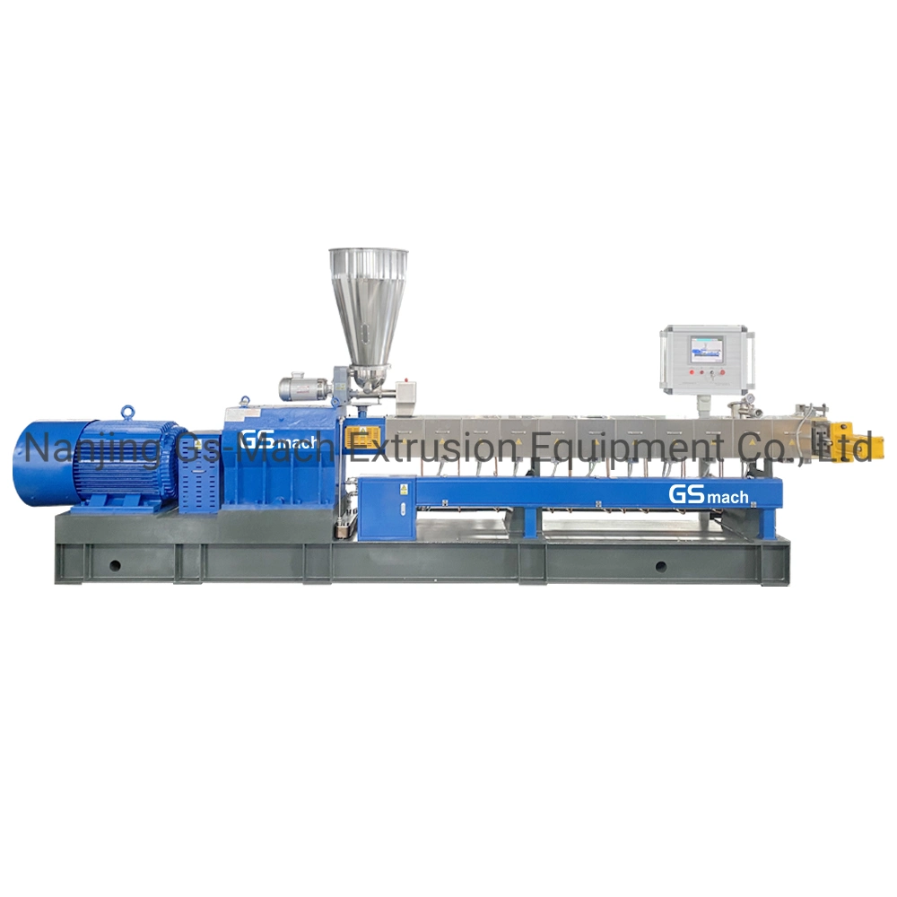 Twin Screw Extruder Color Master Batch Making Machine Plastic Compound Extruder