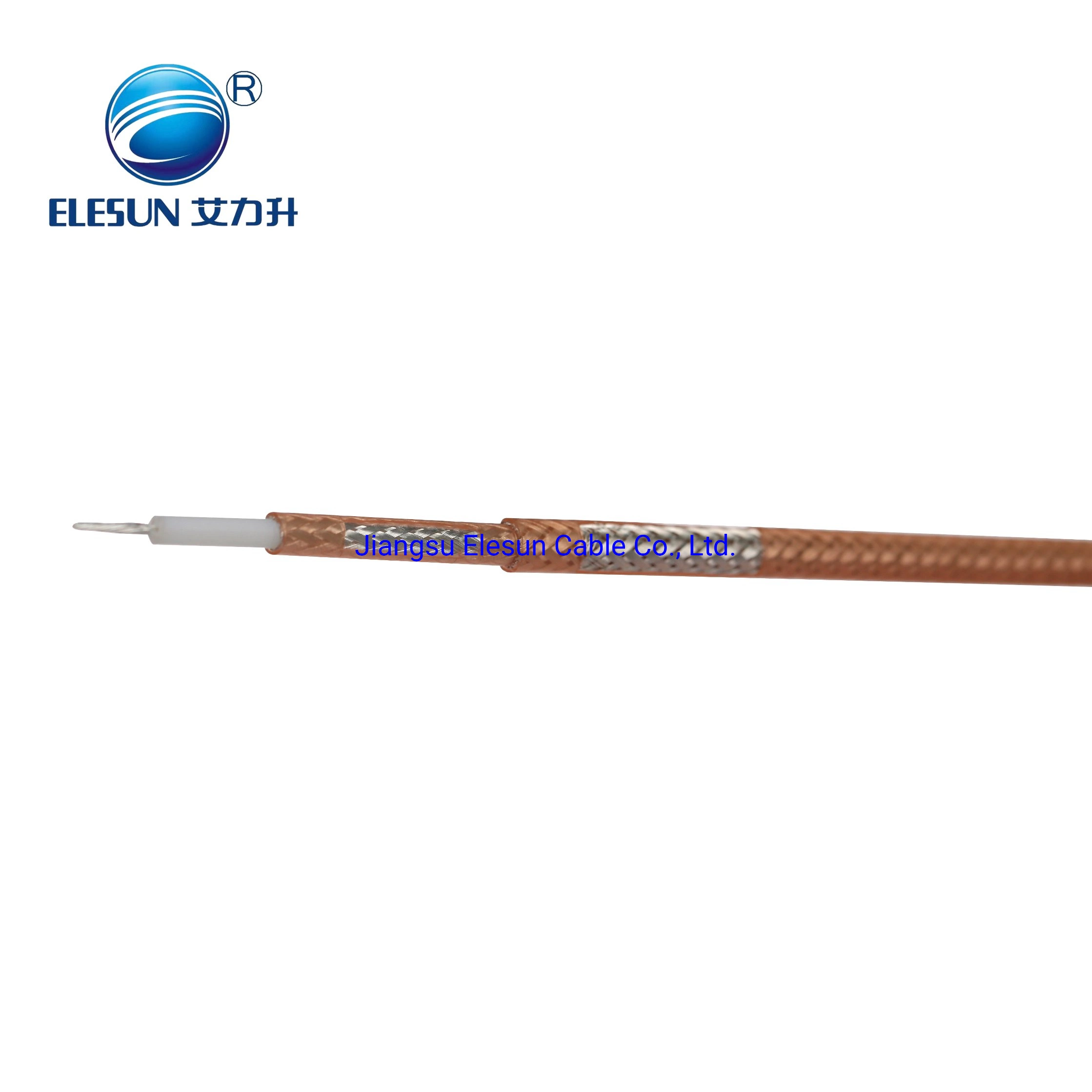 La fabricación de doble apantallamiento Hightemperature UL RG316 RG178 RG179 RG400 RG393 Cable Coaxial para equipos