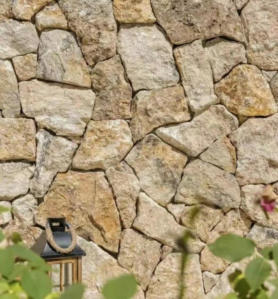 Pedra Cultural para Lareira / Interior parede exterior / background / decoração Villa / pedra Cultural / granito Pedra de pavimentação