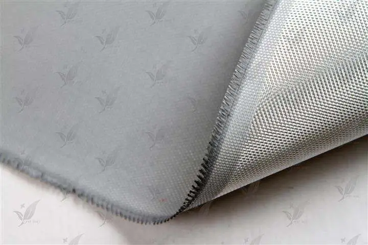 Temperature Fire Prevention 7628 Double Sides Silicone Rubber Coated Fiberglass Cloth Fabric