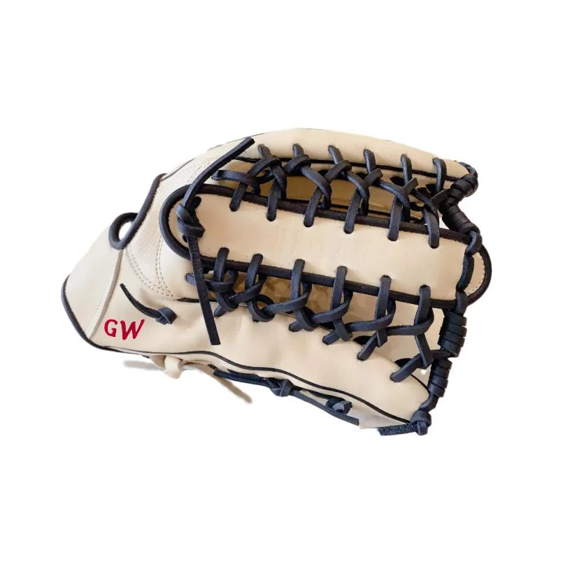 Blonde Kip Leather Baseball Glove Custom Baseball Gloves China