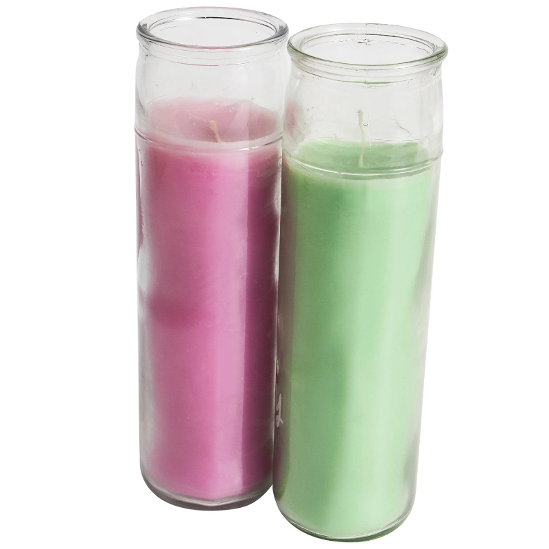 7 Day Glass Candles Wholesale/Supplier Custom Label Cheap Religious Paraffin Wax 7 Day Candles