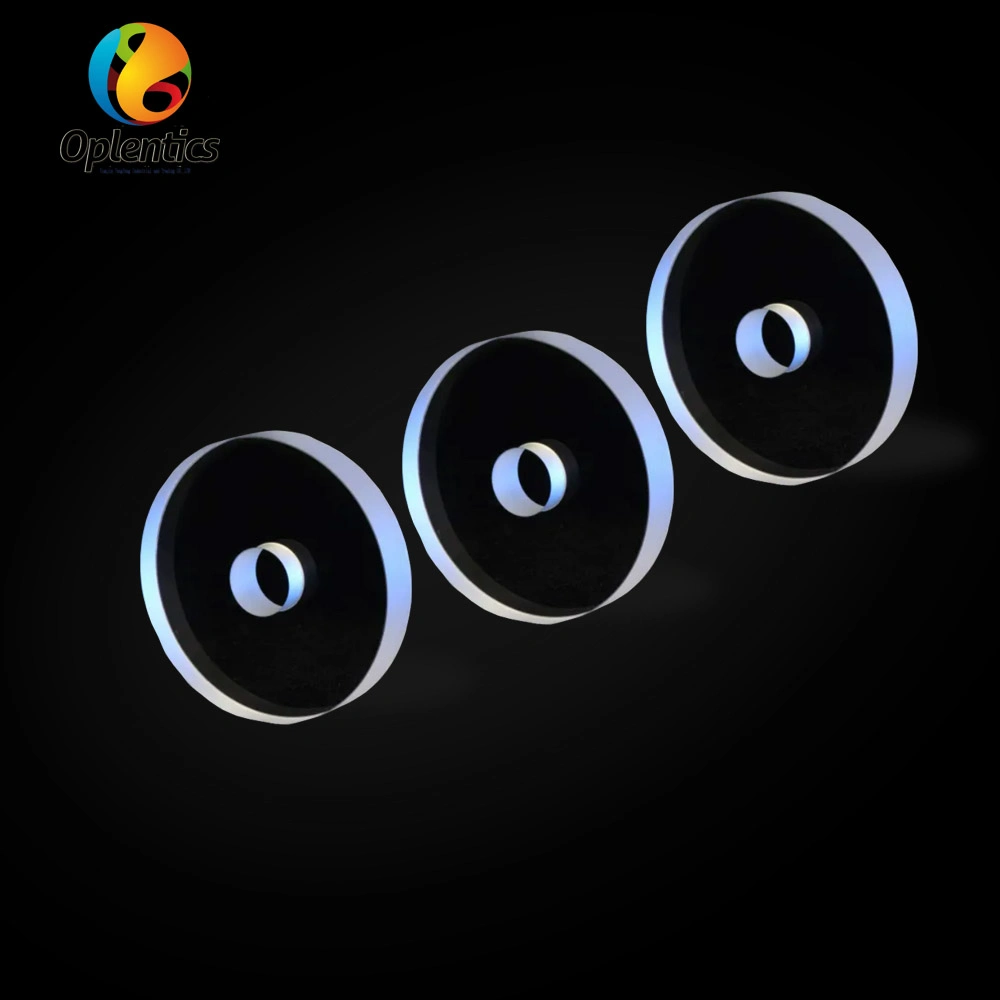 Optics Drilled Round Holes Hoya/Ohara/Schott Glass Windows for Optical Components