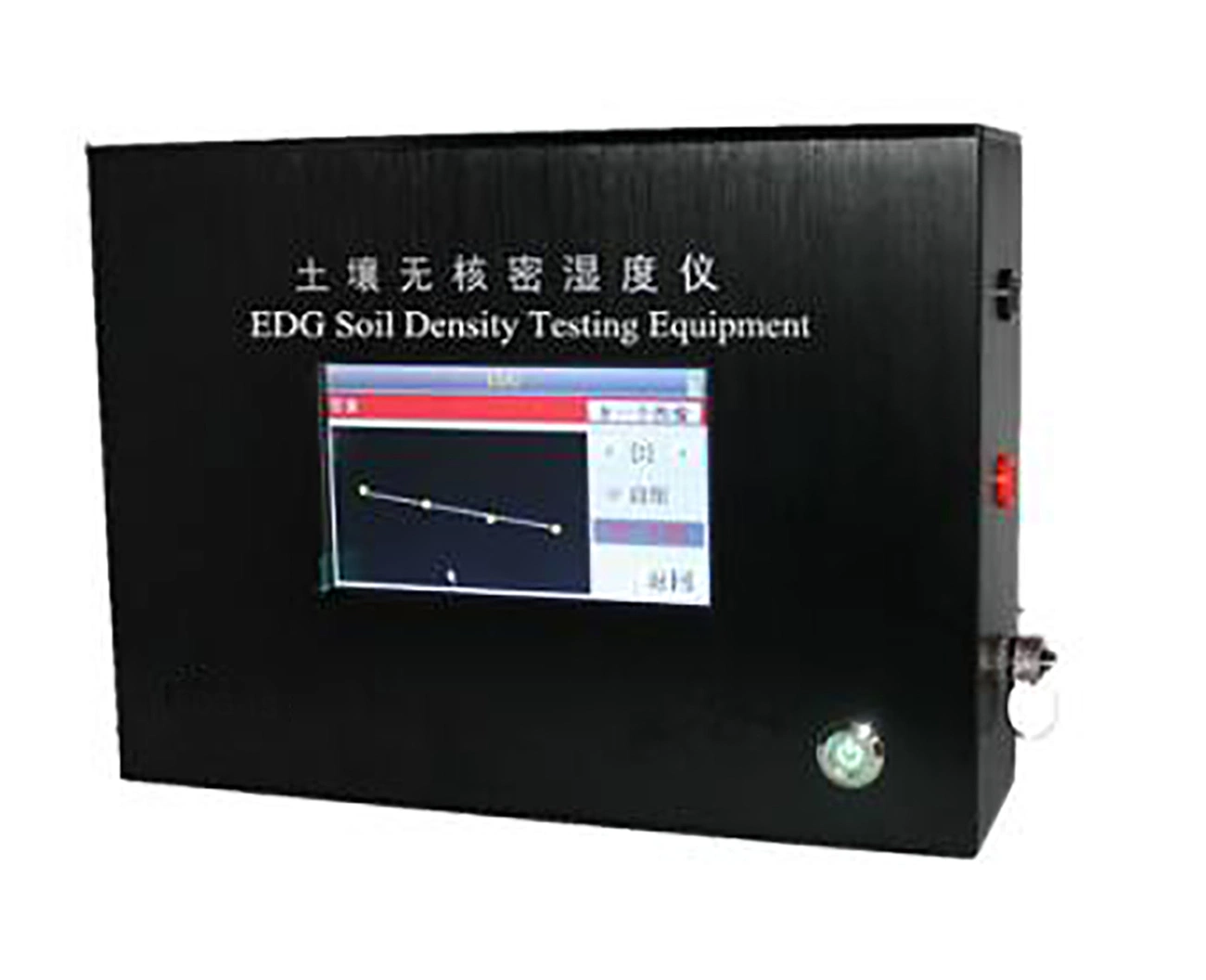 Dge-2s no nuclear del medidor de densidad de compactación del suelo el equipo de prueba