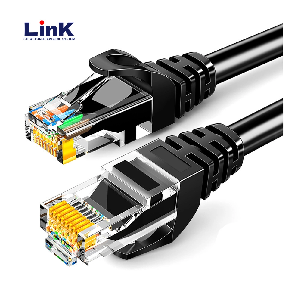 Slim U/UTP Cat. 6 Cat5e Patch Cable 28AWG Unshielded Copper Power Jumper Cable Electric Network Patch Cord RJ45 Patch Lead Ethernet