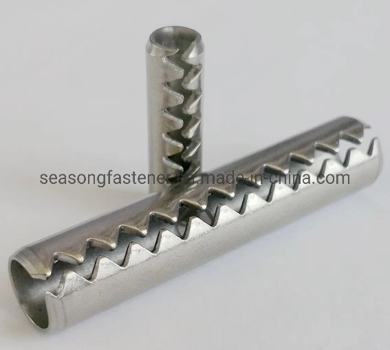 Serrated Spring Pin / Tooth Pin / Connex Pin (DIN1481 / ISO8752)