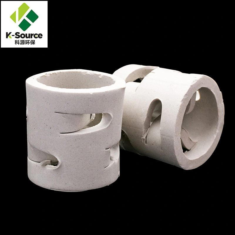 High Mass Transfer Packing Ceramic Pall Ring