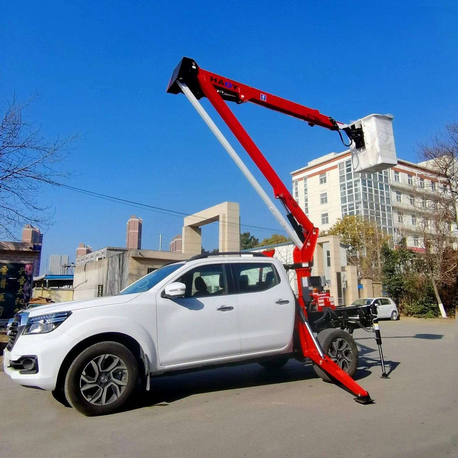 Brand New Electric Platform Lift Can Be Mounted on Pickup Trucks Hydraulic Lift Platform